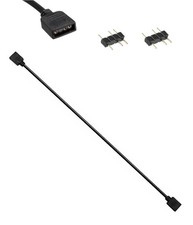 RGB Extension Cable 3 Pin 20 Inches Computer Motherboard ARGB Interface 5V 11