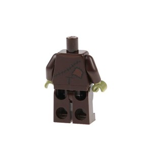1x LEGO Torso Legs Minifigure Frankensteins Monster 9466 mof017 970c00 93556pb02