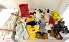 VTG 1968 11 Plush Snoopy Peanuts 29 pc Lot Wo...