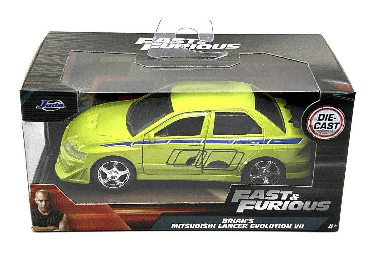 ワイルドスピード ミニカー Mitsubishi LANCER EVO Ⅶ Jada ワイルドスピード ミニカー 1/32 三菱 ランエボ7 JADA TOYS