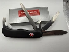 Voctorinox Fireman Black Swiss Army Pocket Knife New 54867
