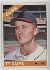 1966 Topps Ty Cline #306 8we