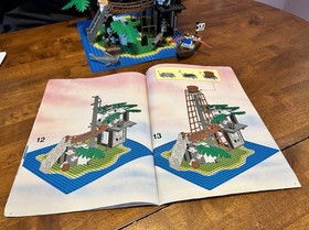 LEGO Pirates: Forbidden Island 6270 100% Complete With Manual 1989 RARE