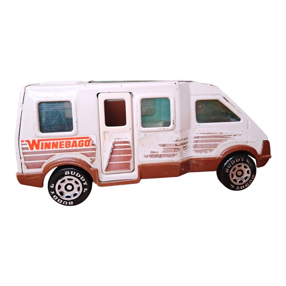 Casa rodante Buddy L Winnebago Toy Camper Van 1984 de colección vehículo diecast Japón Foto 3 de 4