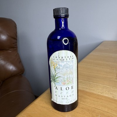 Crabtree & Evelyn ALOE VERA Soothing Bath & Massage Oil 200 ml 6.8 Fl oz Read