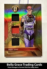 2023 Panini Chronicles Jesse Love #GS-JL Gold Standard Newly Minted Memorabilia