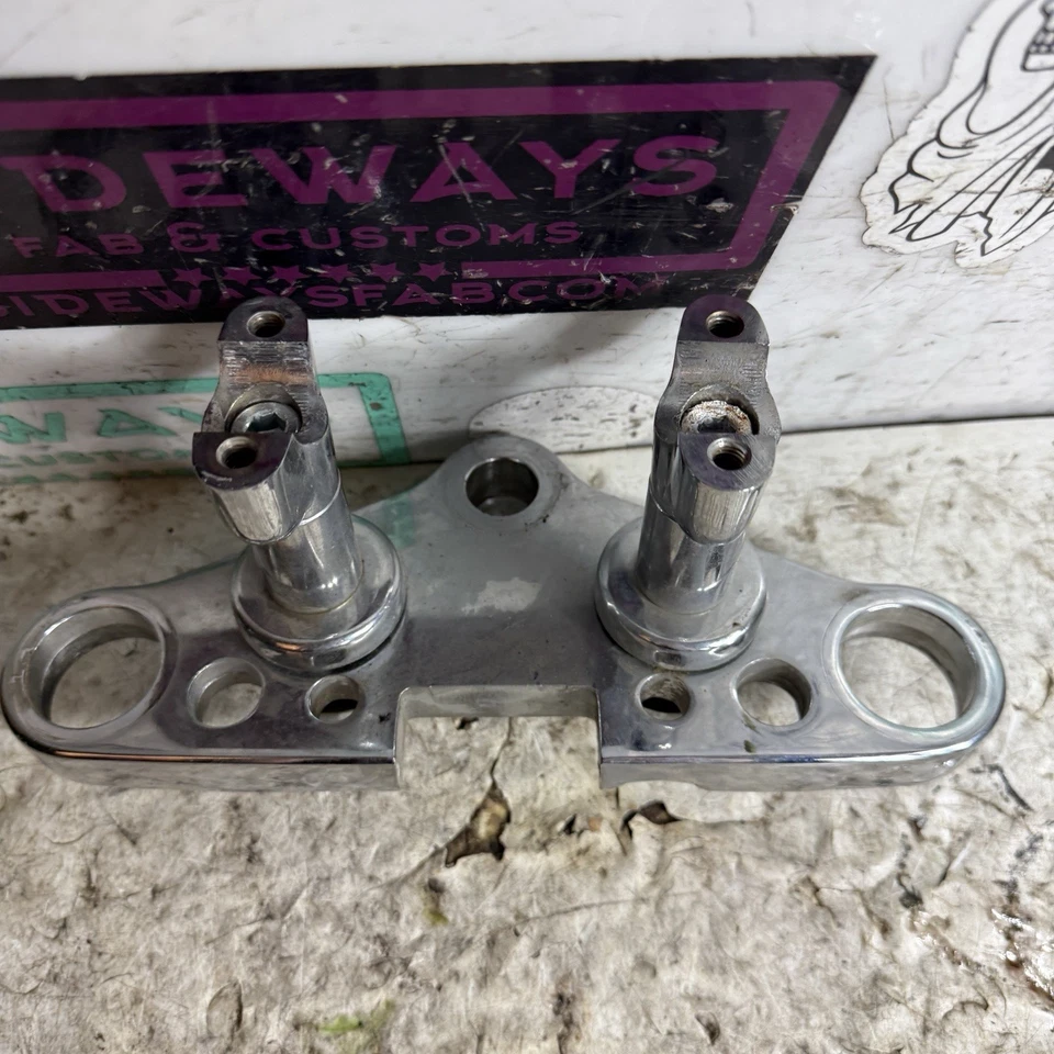 Abrazadera y elevadores triple superior para árbol Suzuki Intruder 800 750 88-91 VS800 VS750 Foto 4 de 4