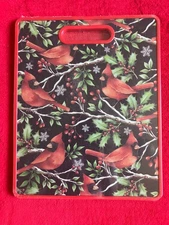 ROBERT STANLEY CARDINAL BIRD CHRISTMAS CUTTING BOARD ** See More COOL Stuff here