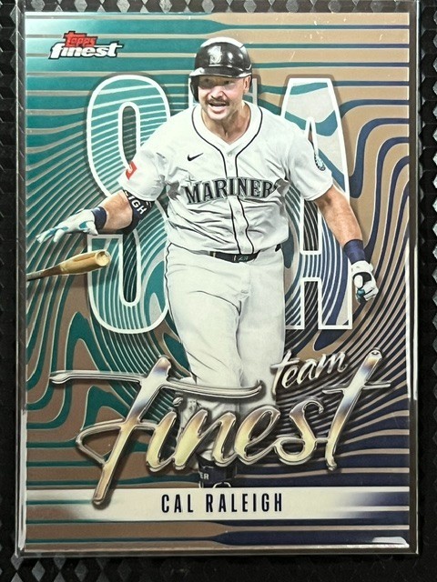 2026 Topps Finest - Team Finest Cal Raleigh #TF-7 Refractor Mariners
