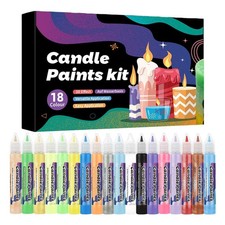 Candle Wax Pen 18 Colors Arts Crafts Tools Candle Writing Pen For Economical