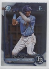 2022 Bowman Chrome Prospects Willy Vasquez #BCP-195 1u6
