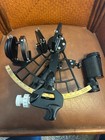 1970 C Plath Hamburg Brass Sextant In Factory Case with CRUVER Lifeboat Sextant. — photo 2
