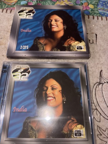 Serie 32 by India (Linda Viera Caballero) (CD, Oct-2002, 2 Discs, RMM) - Foto 2 di 4