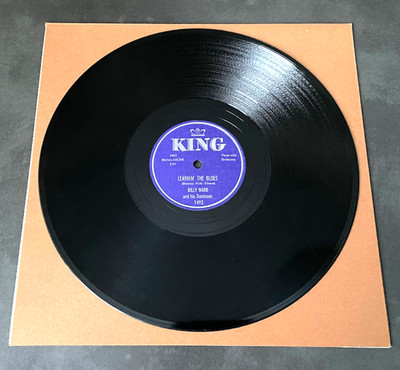 78 rpm Billy Ward & His Dominoes - Learnin' The Blues - US KING Doo Wop