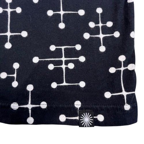 Uniqlo SPRZ NY x Eames Office T-Shirt 3XL Black Geometric Art All Over Print - Picture 3 of 8