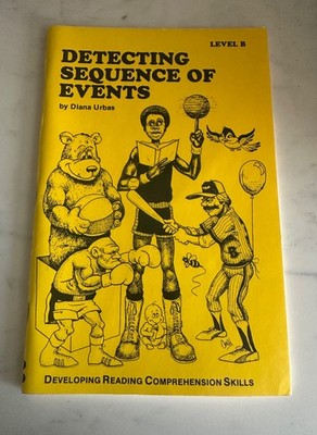Vintage 1977 unused Detecting Sequence of Events Level B Workbook answer key
