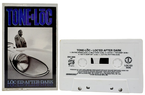 Tone Loc ♫ Lōc'ed After Dark ♫ 1989 Delicious Vinyl Original Dolby HX Cassette