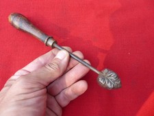 gaufroir Fer à gaufrer De Fleuriste modiste outil ancien