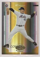 2004 Leaf Certified Materials Gold Mirror 1/25 Tom Glavine #182 HOF 4f5