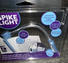 Great Point Light Spike Bright 2 LED Reading Book Clip