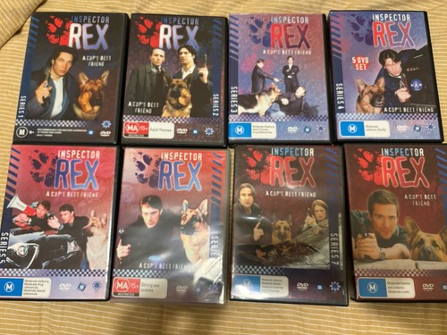Inspector Rex DVD Series 1–8 Set | Region 4 | Complete | Rare Aztec AU