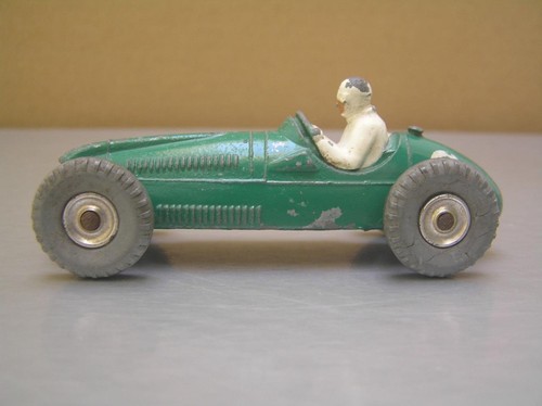 Dinky Toys 233 Cooper Bristol Racing Car with rare spun hubs made in England