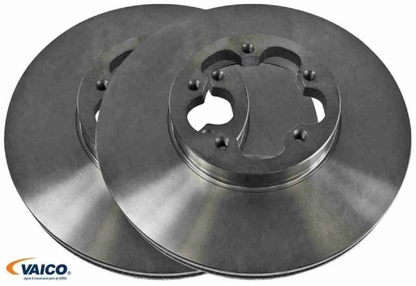 2X Bremsscheibe Vaico V25-80009 2 Bremsscheiben Vorderachse Vorne FüR Ford-image
