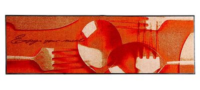 Fußmatte wash + dry Enjoy your meal 60x180 cm 031239 so