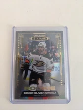 2021-22 Upper Deck Stature ROOKIE #161 Benoit-Olivier Groulx Anaheim #d /399