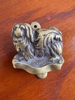 Solid Brass Dog Door Knocker Pekingese Door Knocker