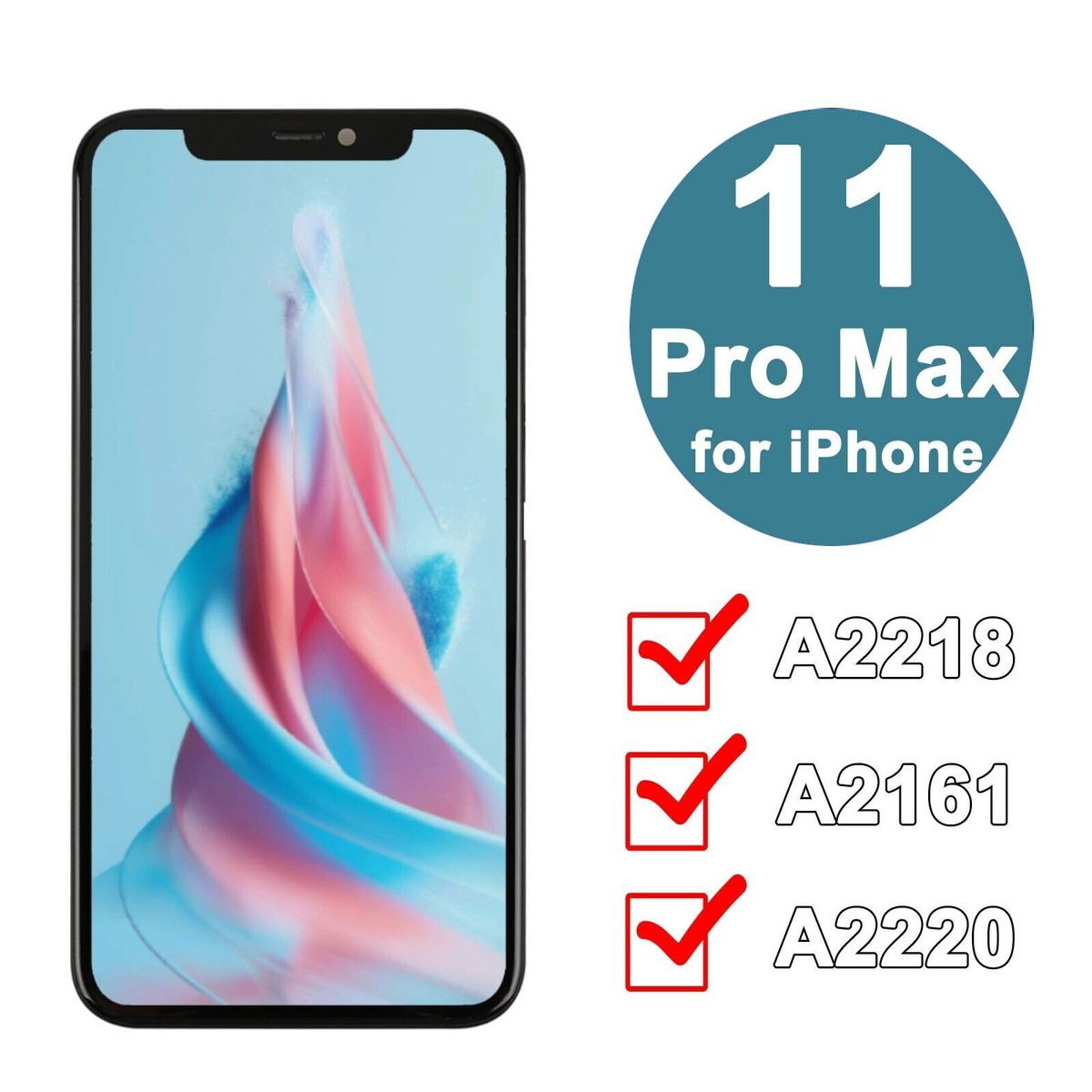 Original LCD for iPhone 11 Pro Max LCD Screen Glass Display