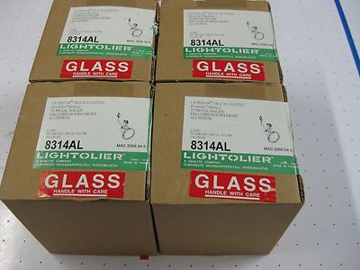 Lightolier 8314AL Lytespan Spot Lamp Track Lights (4)