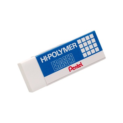 Pentel Hi-Polymer Eraser White ZEH-10