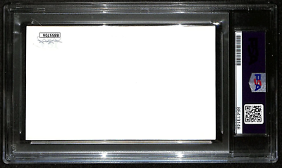 Rosa Parks Signed Custom Card 1/1 Cut Auto PSA 9 Mint Autograph