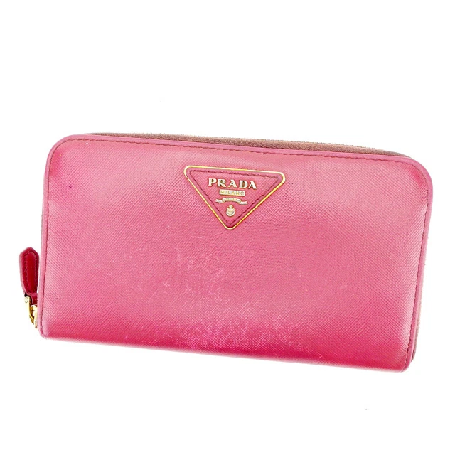Prada hotsell wallet used