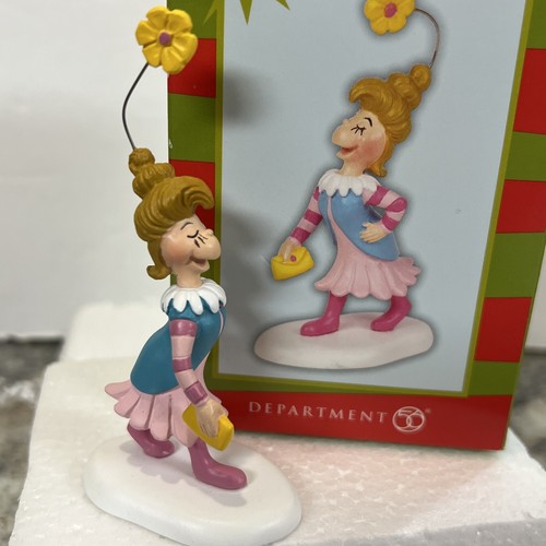 New Dept 56 Who-ville "Holiday Who Do" Grinch Village Figurine Dr. Seuss - Picture 4 of 12