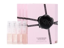V&R VIKTOR & ROLF FLOWERBOMB EDP 1.2ml .04fl oz x 4 PERFUME SPRAY SAMPLE VIALS
