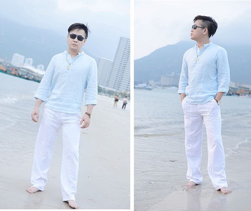 Pantalones Pantalones de Algodón Lino Para Hombre Casual De Playa Cool  Ajuste Suelto Pantalones De Cintura Elástica | eBay