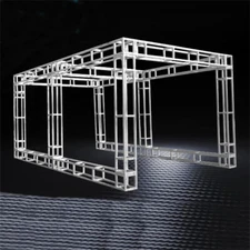 3/6/9 M Square Aluminum Truss 8"x8" Bolted Type Trussing Segment Section Strong