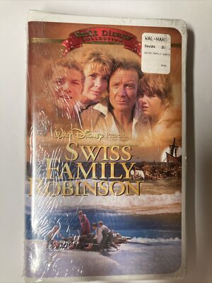 Swiss Family Robinson VHS Clamshell 2002 Vault Disney Collection New ...