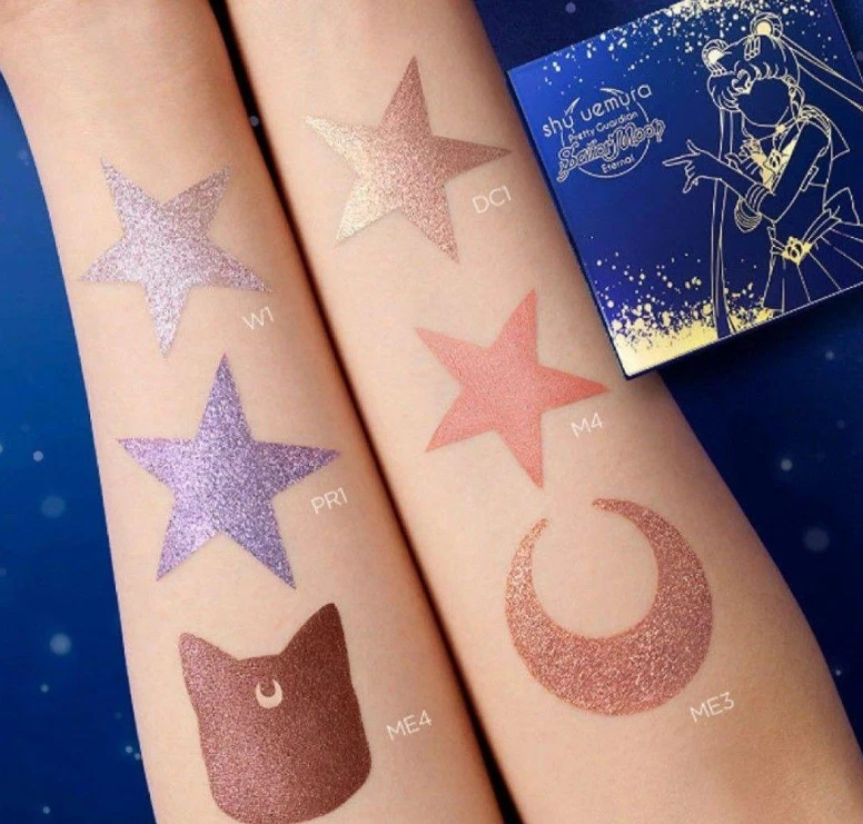 Sailor Moon Shu Uemura Eye Shadow Crisis Pallet Palette 9 color Anime From Japan - Image 4 of 4