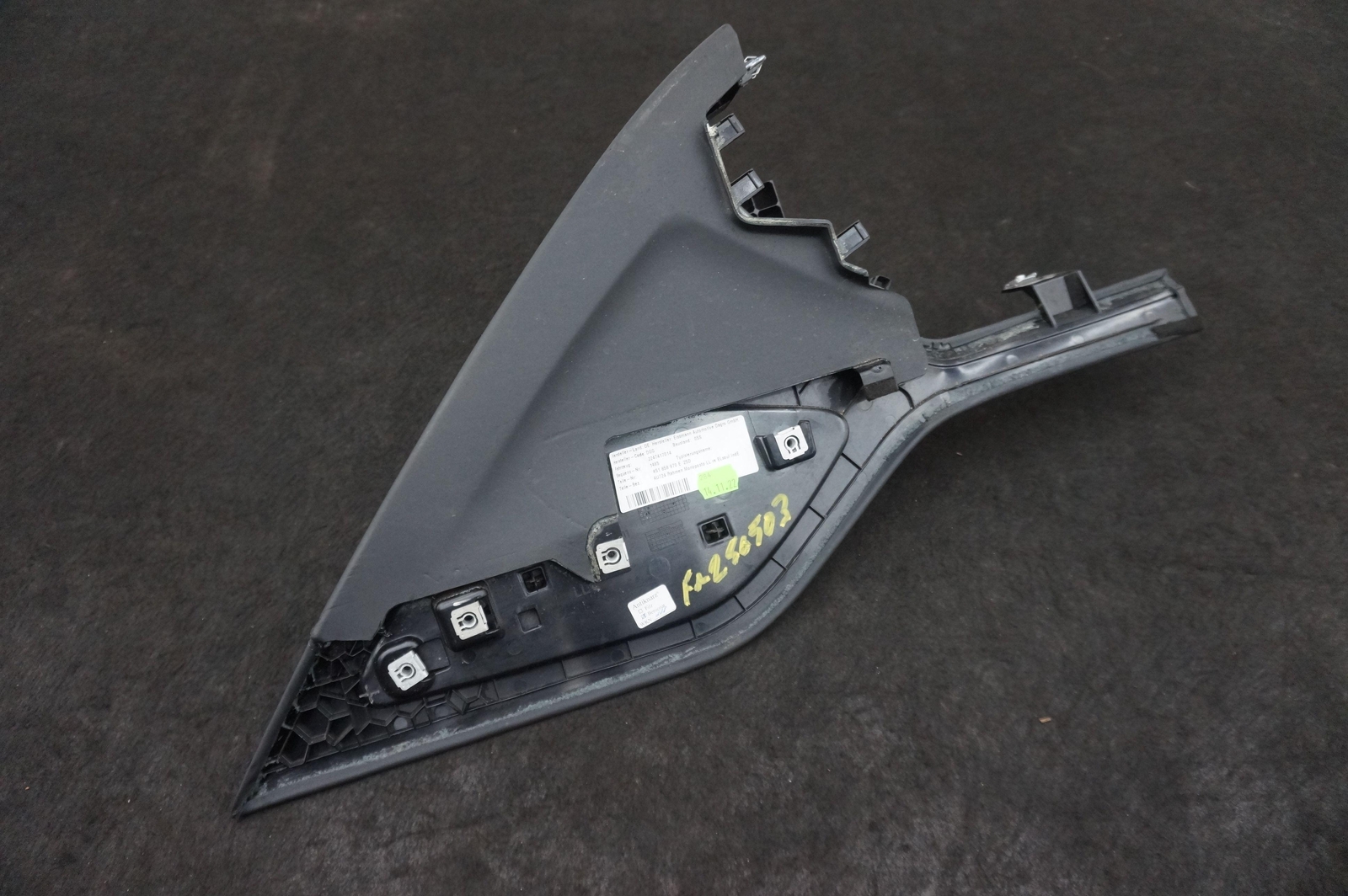 Front Lower Dashboard Trim Panel Leather OEM 4S1858970 Audi R8 4S 2018-23