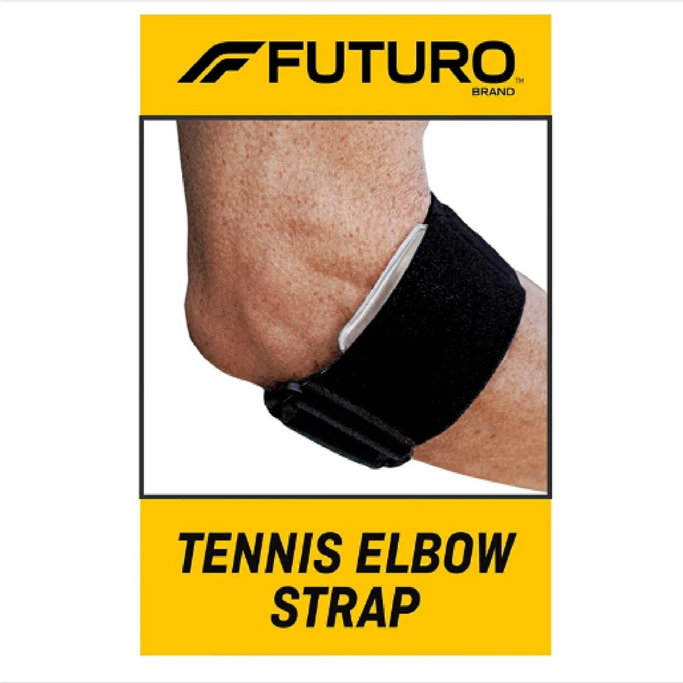 FUTURO Sport 45975 Tennis Elbow Strap Moderate Support Adjustable To Fit - Black - Image 3 of 4