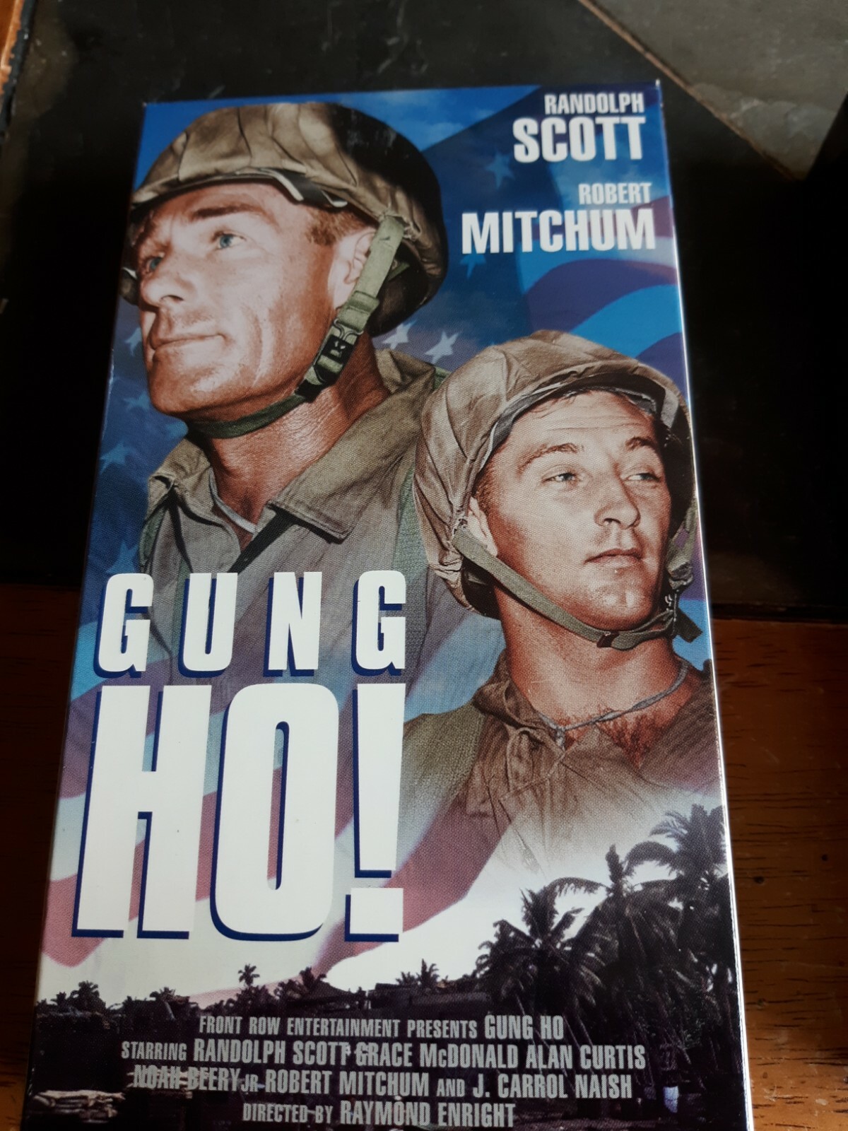 Gung Ho VHS Robert Mitchum, Randolph Scott VHS HTF WWII CARLSON'S