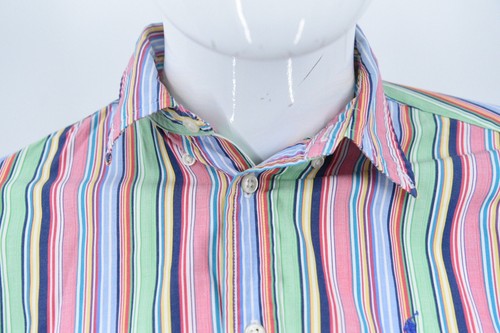 Polo Ralph Lauren Colorful Striped L/S Button Down Shirt Youth Large 16-18 - Picture 12 of 13