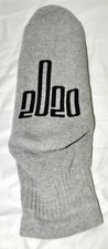 2020 Novelty Middle Finger Knit Design Gray Ankle Socks Men's 10-13 USA Made