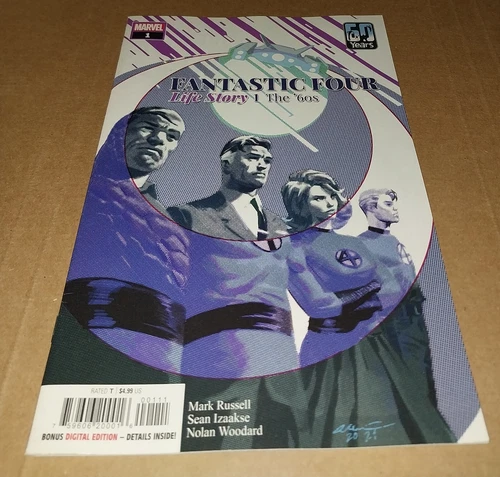 Fantastic Four Life Story #1.  2021 New Movie Coming Marvel Comics 