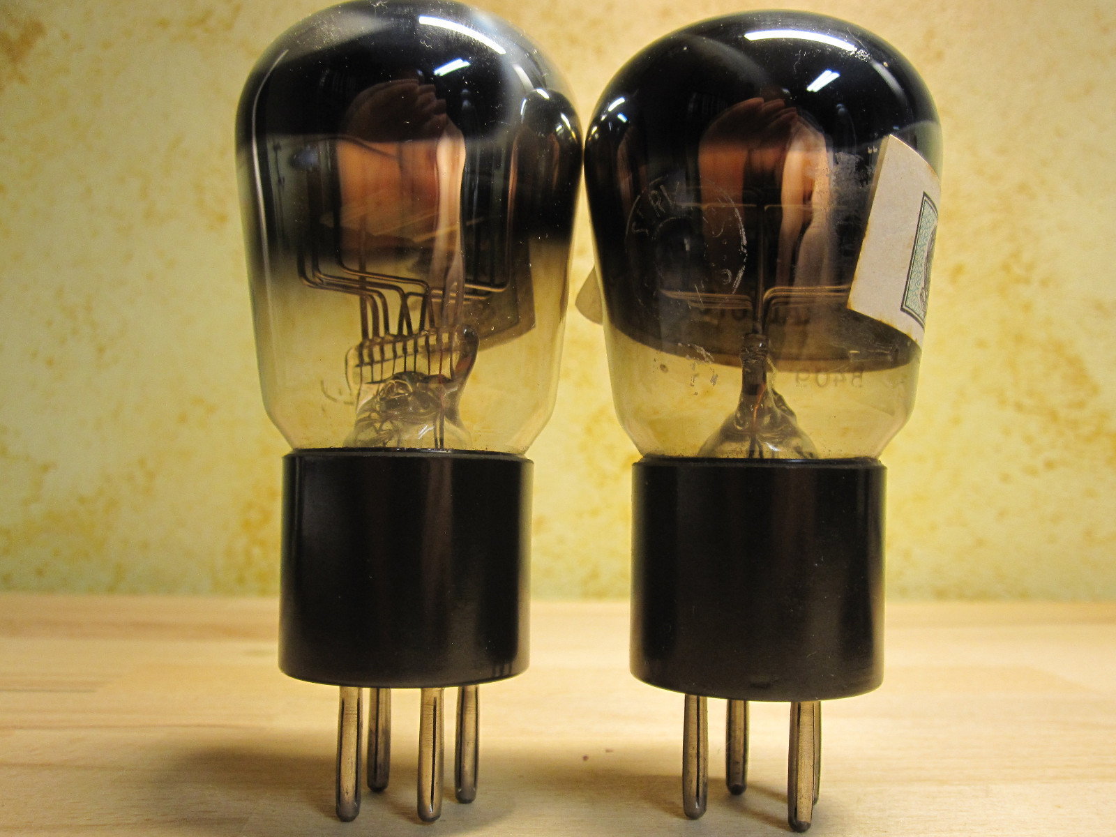L413 TUBE PAIR RE134 VALVO TELEFUNKEN PREAMP PRE AMPLIFIER AMP B409 PX4 ...