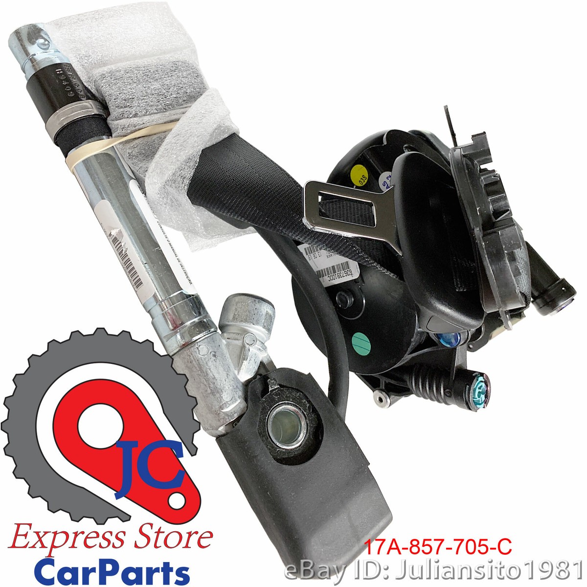 17A857705D VOLKSWAGEN GENUINE OEM JETTA FRONT LEFT DRIVER SEAT 