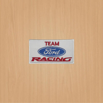 embroidery patch Iron on sew on patch, Ford racing patch blue , Cars ...